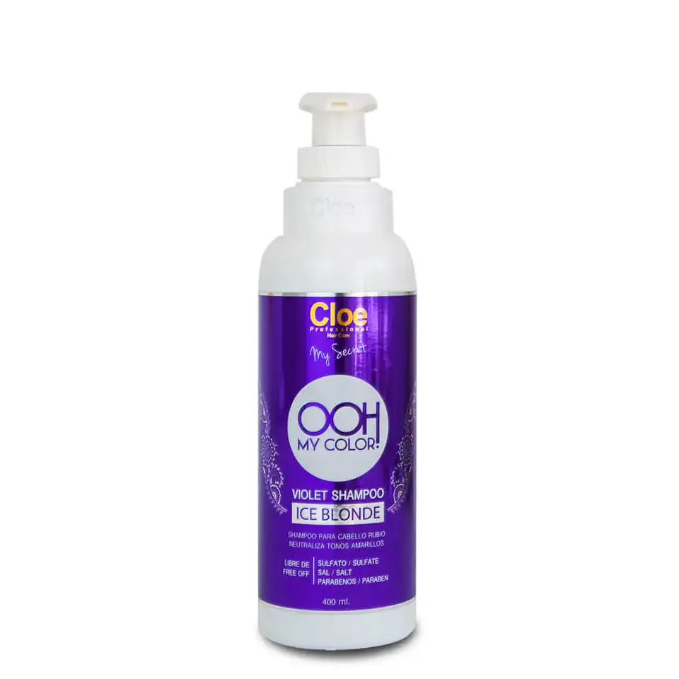 Cloe ooh my color violet shampoo 400 ml 1
