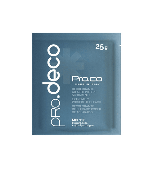 Decolorante pro deco sachet 25 g