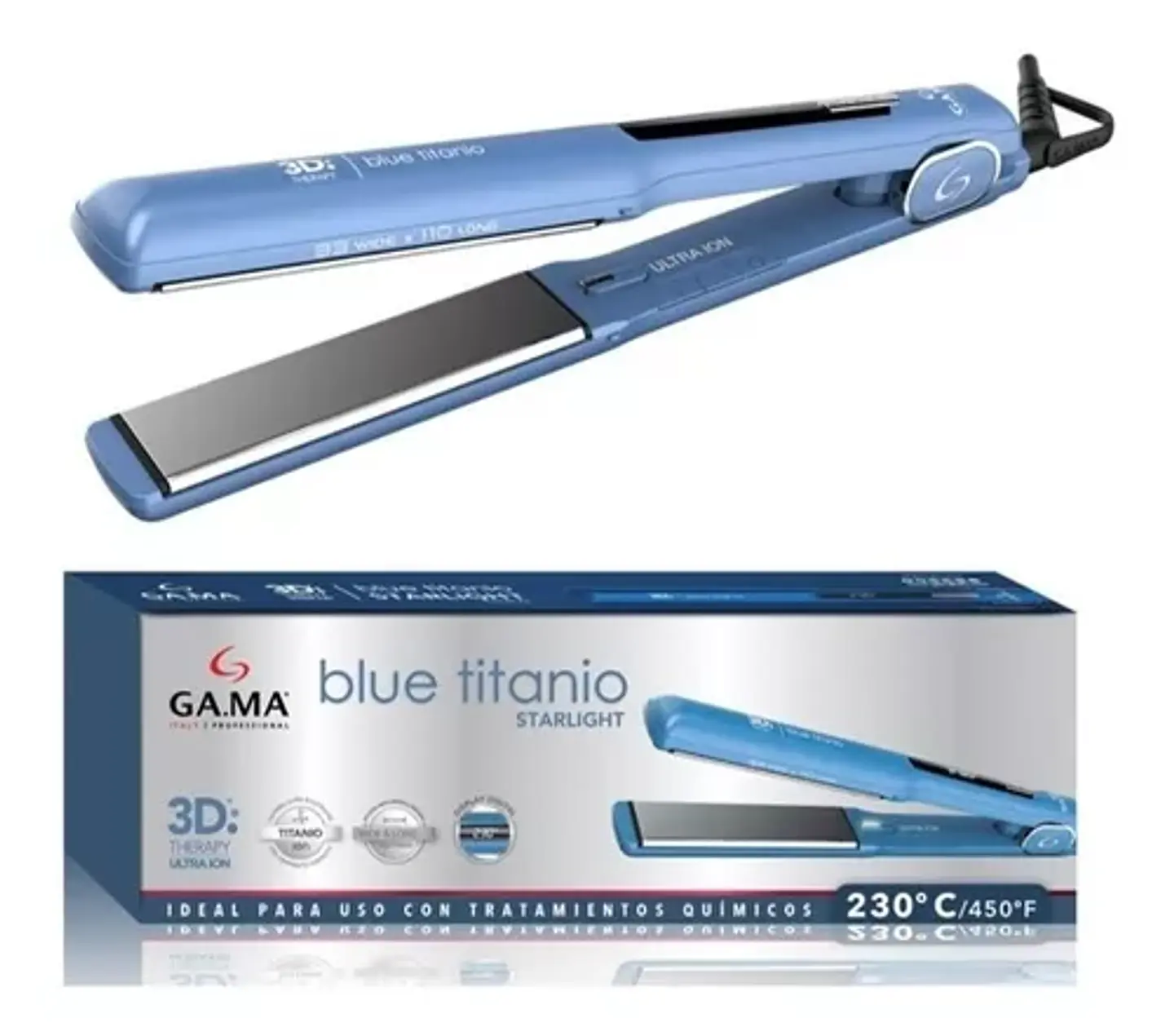Gama plancha blue titanio starlight 1