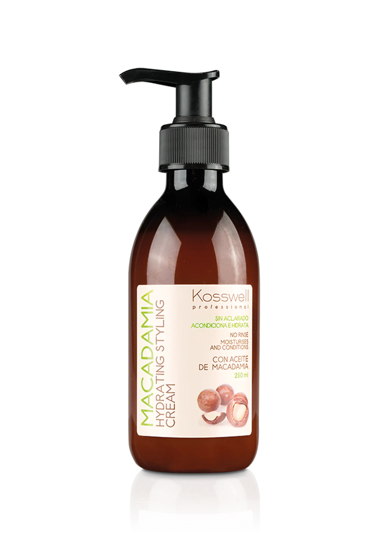 MASCARA KOSWELL DE  MACADAMIA HYDRATING 250 ML.  1