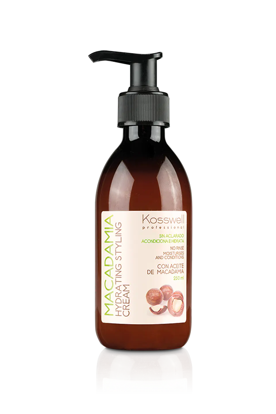 MASCARA KOSWELL DE  MACADAMIA HYDRATING 250 ML.  1