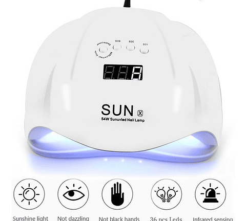 LÁMPARA LED/UV SUN 5 - UÑAS 48W.