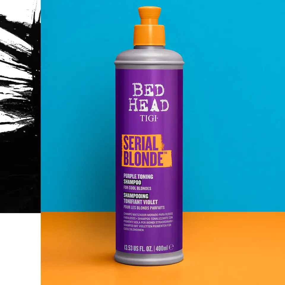 BED HEAD SERIAL BLONDE SHAMPOO MATIZADOR MORADO 400 ML  1