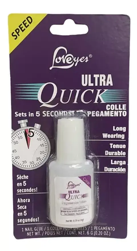 PEGAMENTO UÑAS ACRÍLICAS ULTRA QUICK 6G 