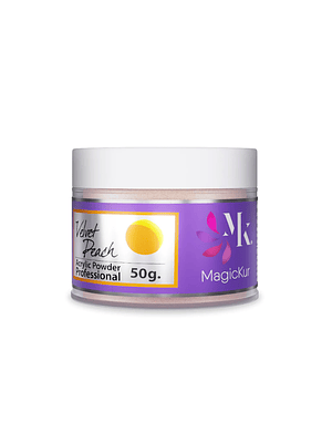 MAGICKUR POLVO ACRÍLICO VELVET PEACH 50G 