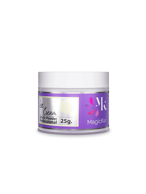 POLVO ACRÍLICO KRYSTAL ICE CREAM 25G MAGICKUR 