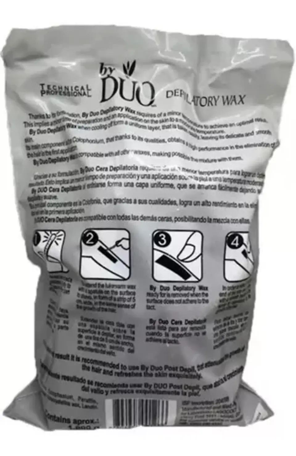 CERA DEPILATORIA BYDUO 1000G  2