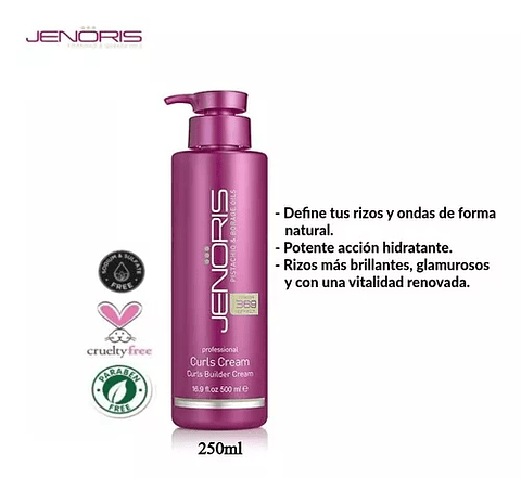 JENORIS CURLS CREAM 250ML 
