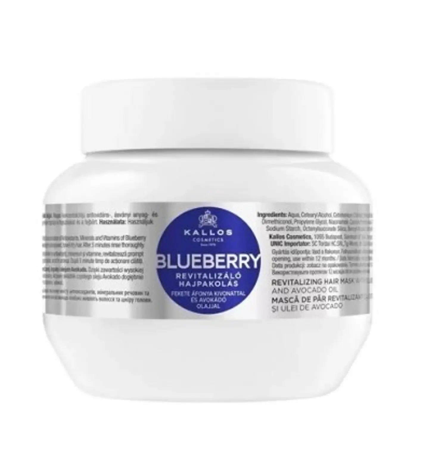 KALLOS BLUEBERRY REVITALIZING MASCARILLA DE HIDRATACIÓN 275ML  1