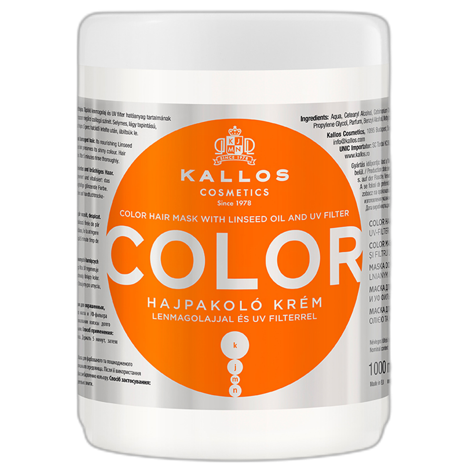 KALLOS MASCARA PROTECCIÓN COLOR 1000ML  1