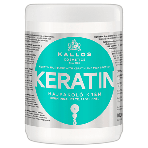 KALLOS MASCARA DE KERATINA 1000ML 