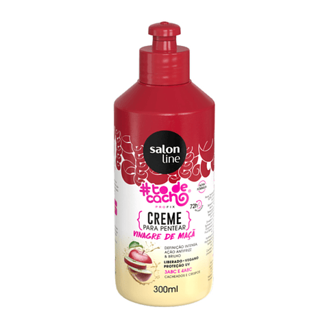 CREMA PARA PEINAR VINAGRE MANZANA 300 ML 