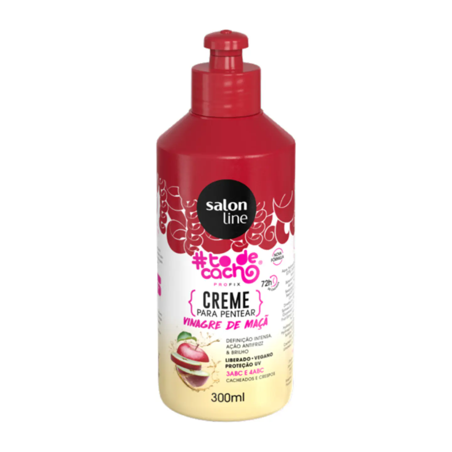 CREMA PARA PEINAR VINAGRE MANZANA 300 ML  1