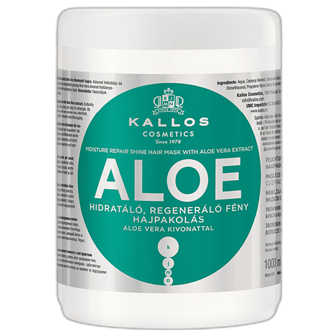 KALLOS MASCARA HIDRATANTE DE ALOE 1000ML 