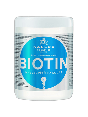 KALLOS MASCARA DE BIOTIN PARA EL CRECIMIENTO DEL CABELLO 1000ML 