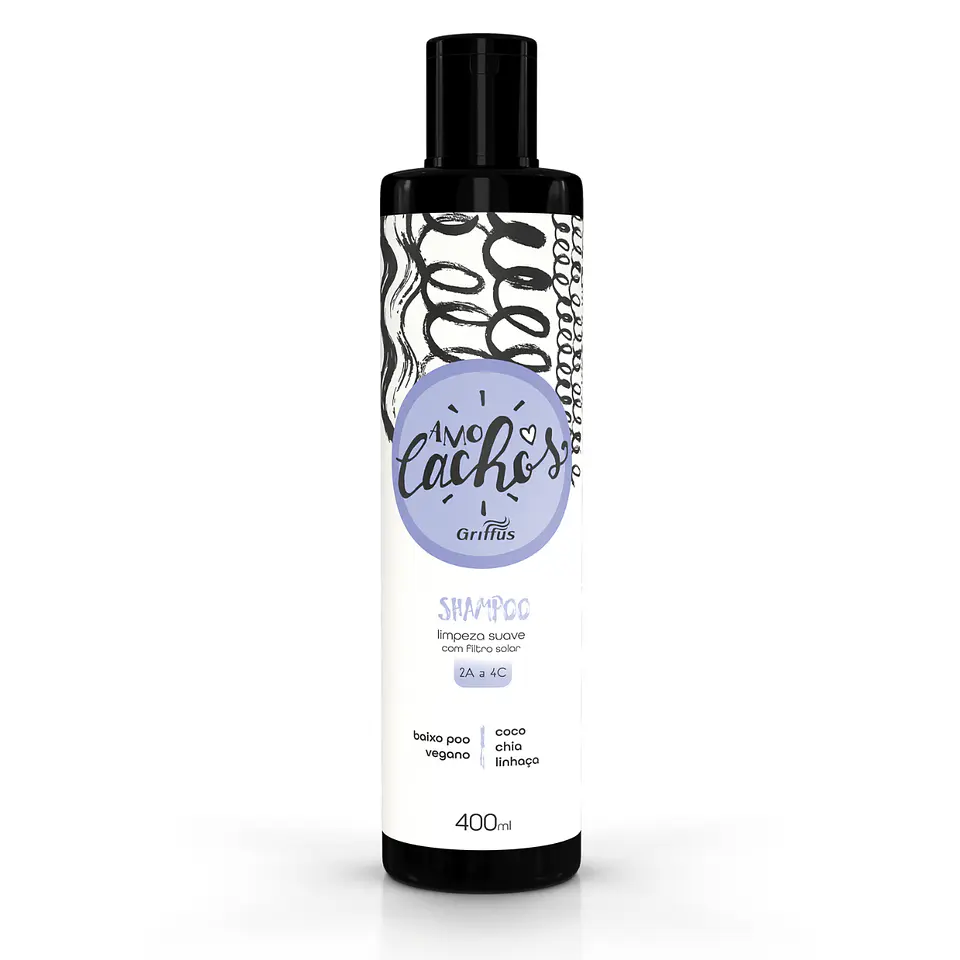 SHAMPO AMO CACHOS GRIFFUS 400ML  1