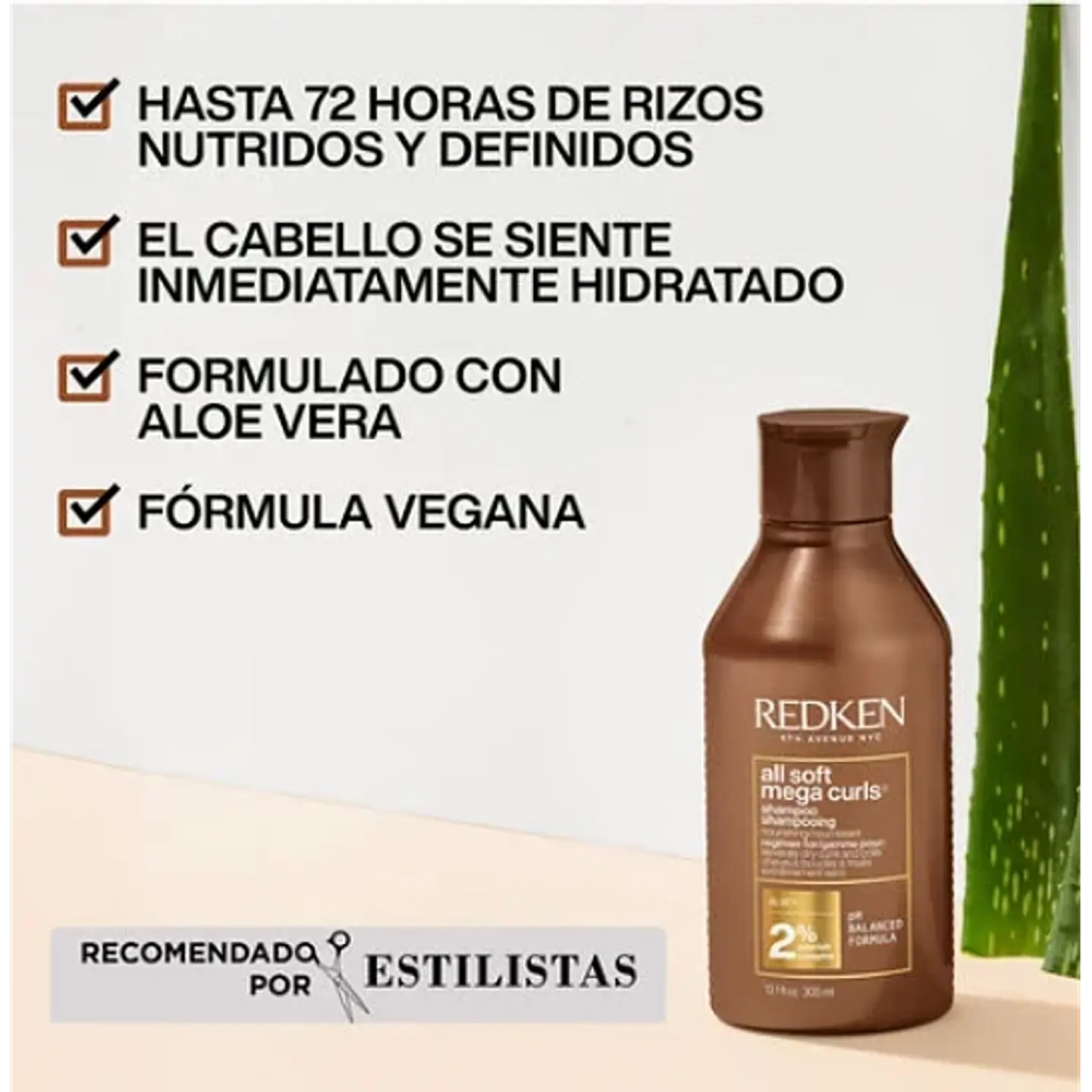 REDKEN SHAMPOO ALL SOFT MEGA CURLS 300ML  2