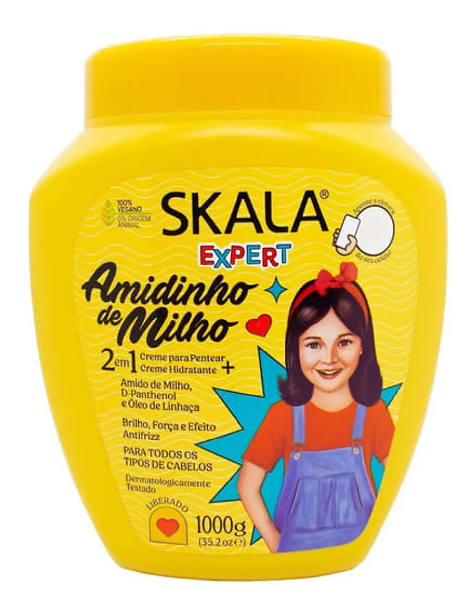 SKALA MÁSCARA ALMIDON DE MAIZ KIDS 1000 ML  1
