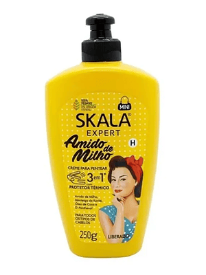 SKALA CREMA PARA PEINAR 3 EN 1 AMIDO DE MILHO 250ML 