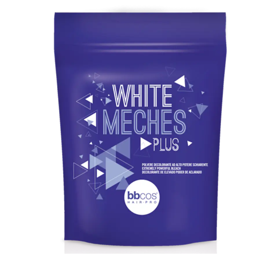 DECOLORANTE WHITE MECHES PLUS BBCOS 500G  1