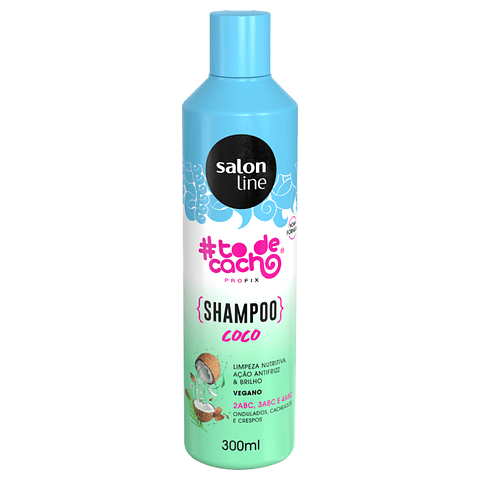 SALONLINE TODECACHO  SHAMPOO COCO 300 ML 