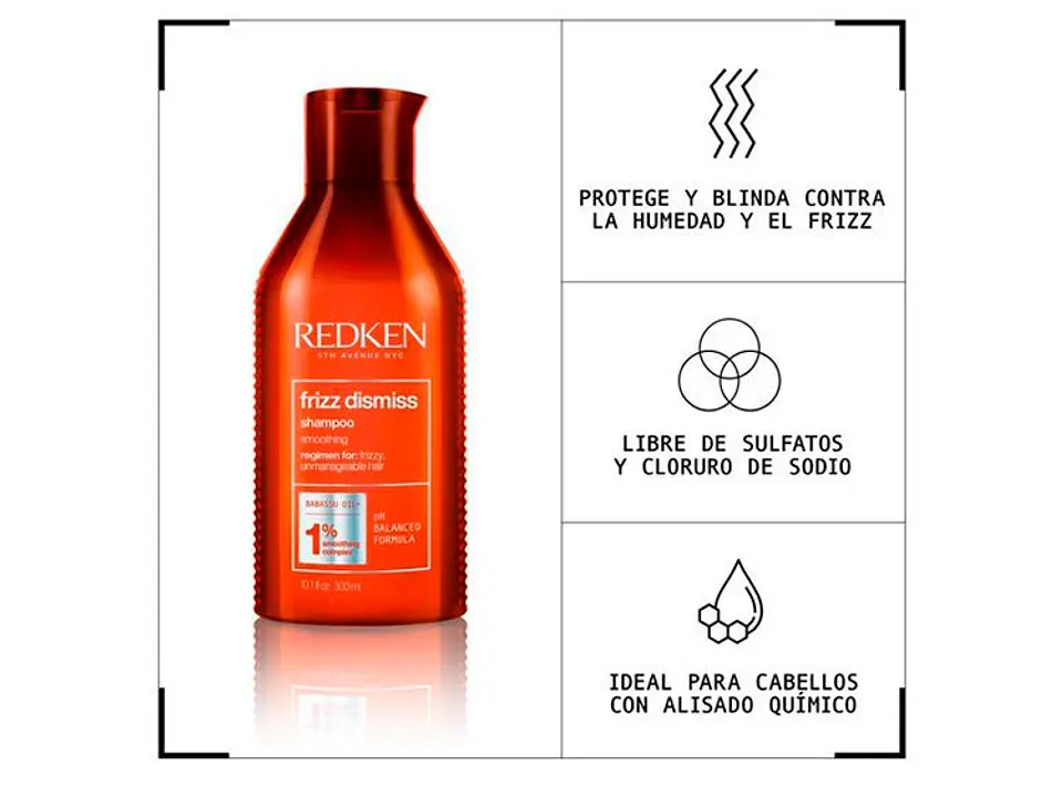 REDKEN KIT ANTI FRIZZ SHAMP+ACOND 300ML  2
