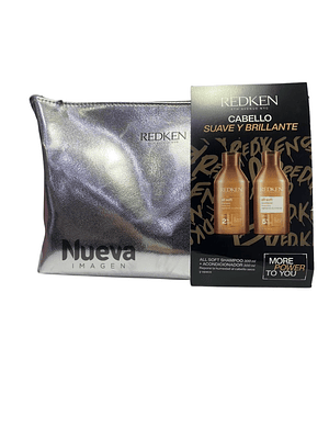 REDKEN KIT ALL SOFT SHAMP+ACOND 300ML REDKEN KIT ALL SOFT SHAMP+ACOND 300ML