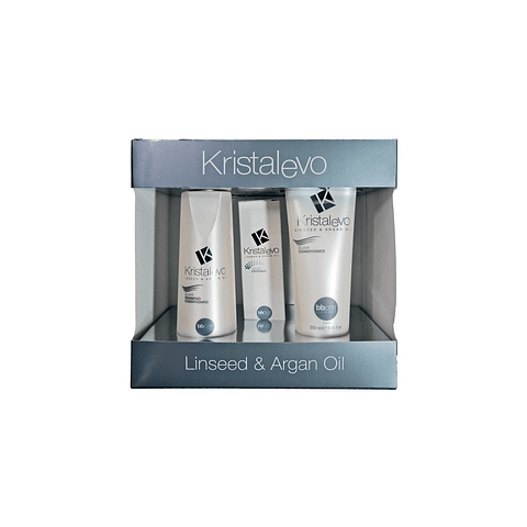 KIT KRISTAL EVO SHAMPOO / ACONDICIONADOR / ACEITE  ELIXIR 