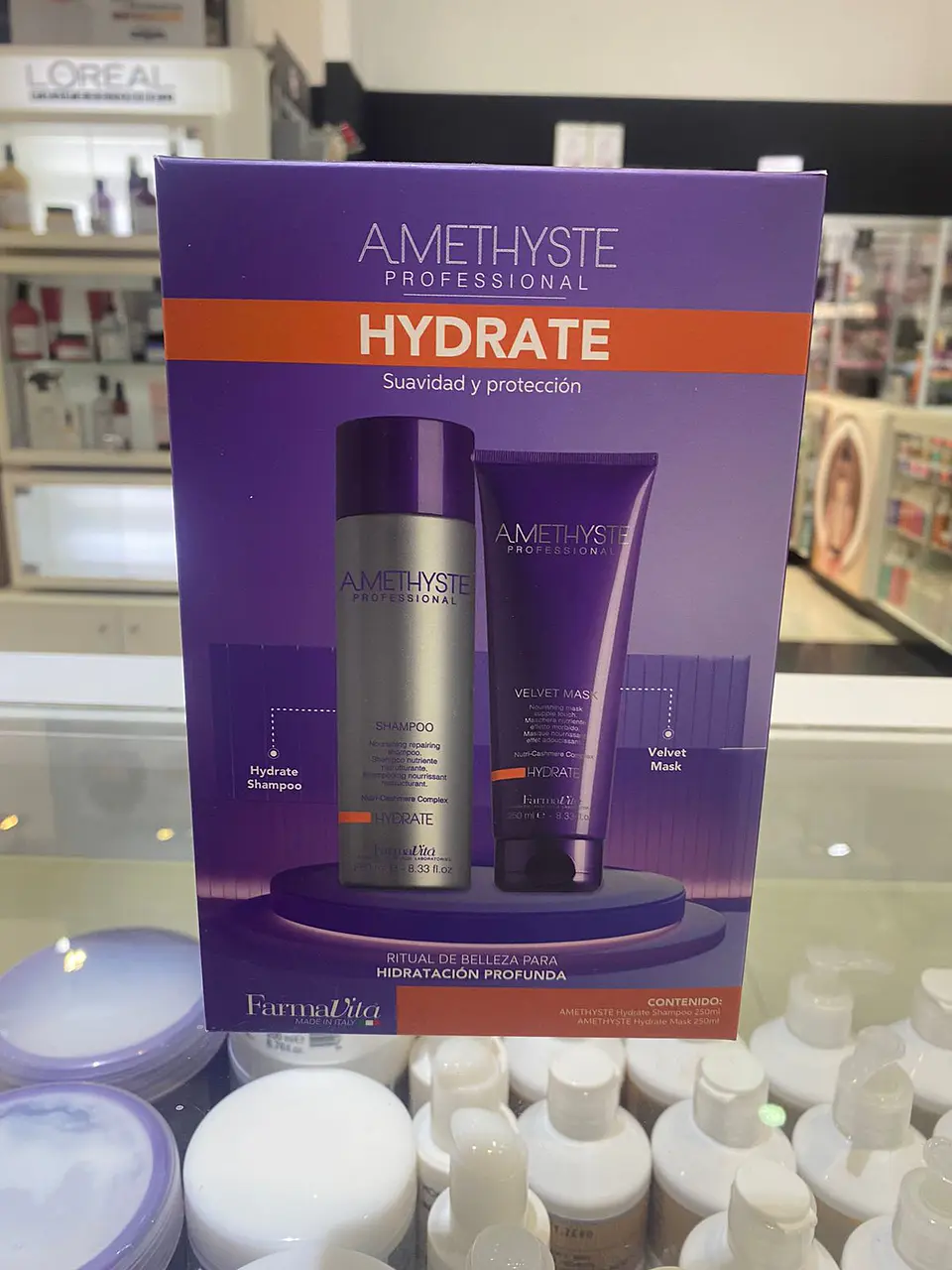FARMAVITA AMETHYSTE  SHAMPOO/ACOND HIDRATACIÓN 250ML  1