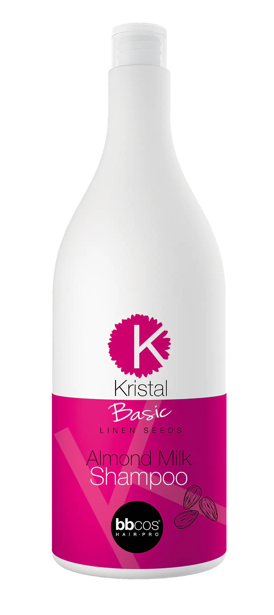 KRISTAL BASIC SHAMPO LECHE ALMENDRA 500 ML  1