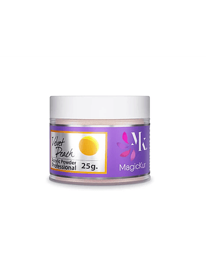 POLVO ACRÍLICO VELVET PEACH 25G MAGICKUR 