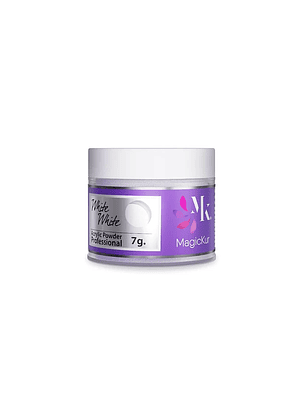 POLVO ACRILICO WHITE WHITE 7G  MAGICKUR 