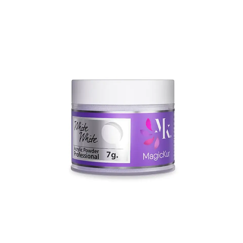 POLVO ACRILICO WHITE WHITE 7G  MAGICKUR  1