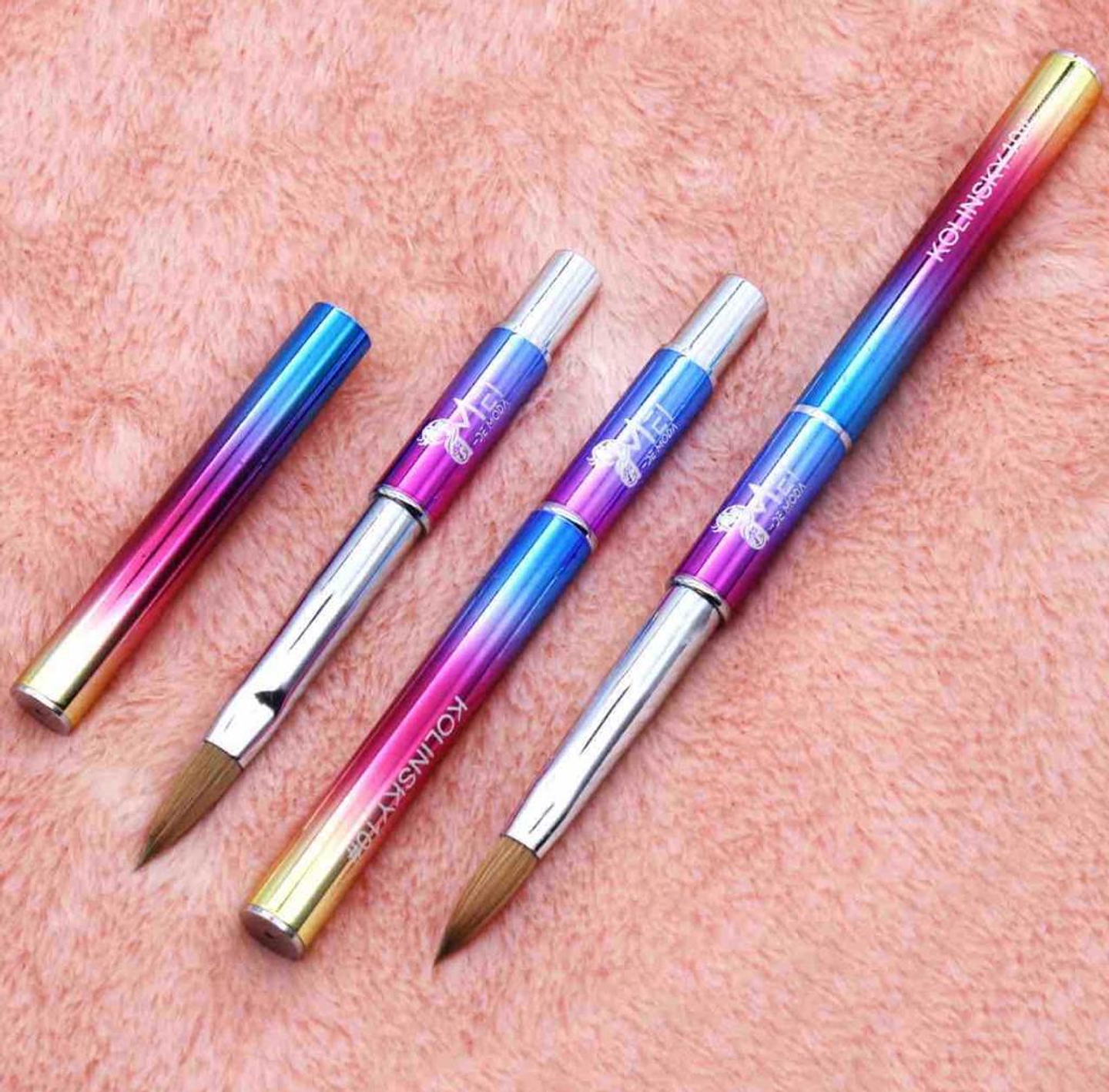 PINCEL PARA ACRILICO 100% NATURAL  KOLINSKY 10# MEI MODA  1