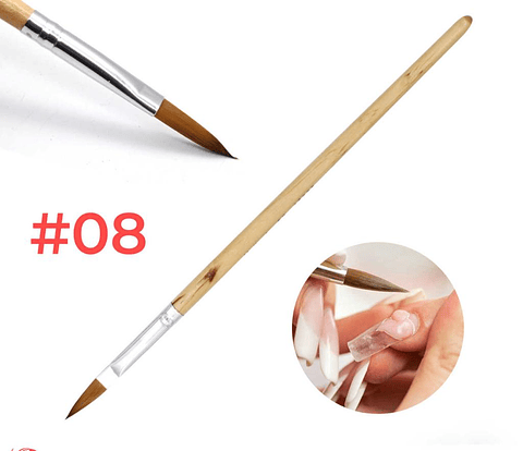 PINCEL ACRILICO #8 MEI DE MODA 