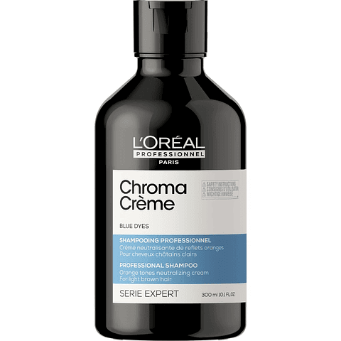 SHAMPOO CHROMA CRÉME NEUTRALIZA TONOS NARANJAS 