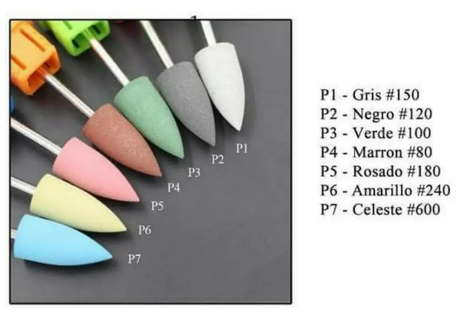 FRESA DE SILICONA ROSADA EN PUNTA  2