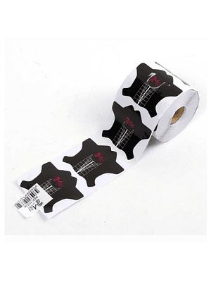 MOLDE PARA UÑAS NEGRO 300PCS