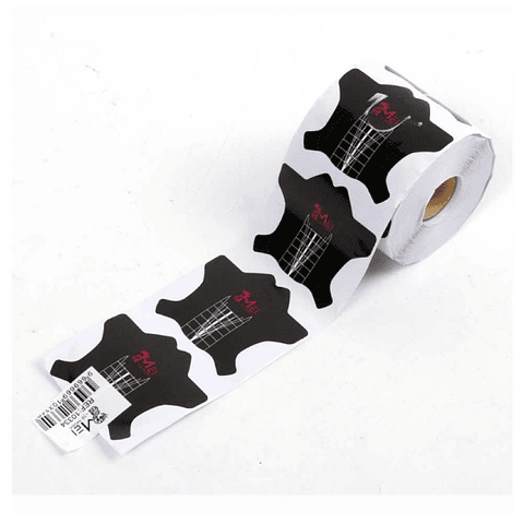 MOLDE PARA UÑAS NEGRO 300PCS