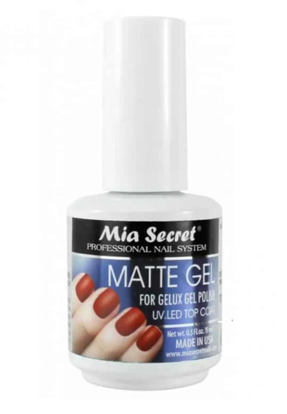 MIA SECRET TOP COAT MATTE GEL 15ML  1
