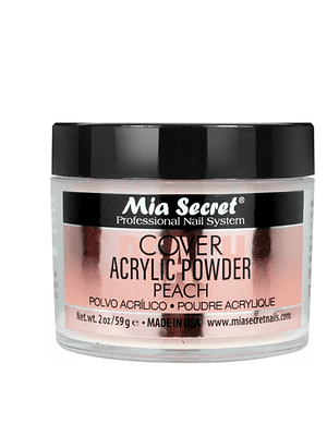 MIA SECRET ACRILICO COVER PEACH  15GR 