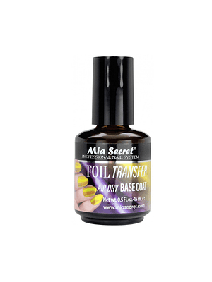 MIA SECRET FOIL TRANSFER AIR DRY BASE COAT 15M 