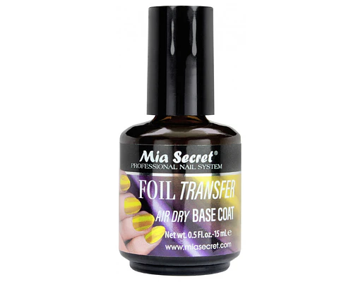 MIA SECRET FOIL TRANSFER AIR DRY BASE COAT 15M 