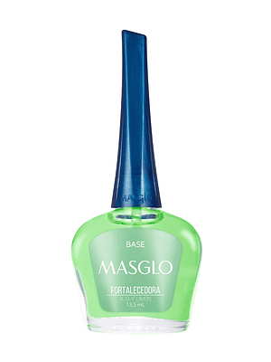 ESMALTE MASGLO BASE FORTALECEDORA AJO Y LIMÓN 13,5ML 