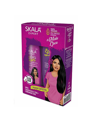 SKALA KIT SHAMPOO/ACOND MAIS LISOS 650 ML 