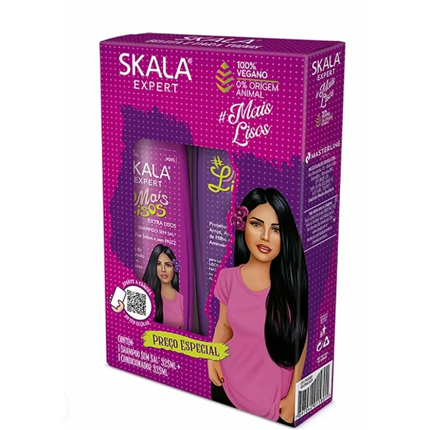 SKALA KIT SHAMPOO/ACOND MAIS LISOS 650 ML  1