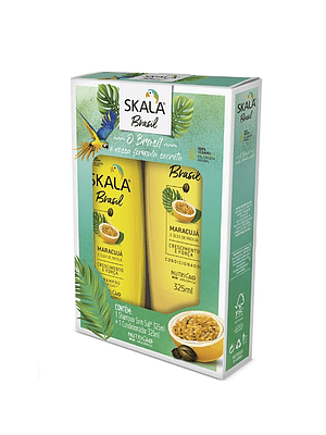 SKALA KIT SHAMPOO/ACOND MARACUYA 650 ML 