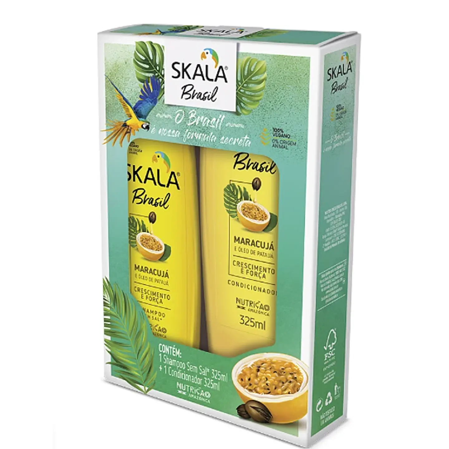 SKALA KIT SHAMPOO/ACOND MARACUYA 650 ML  1