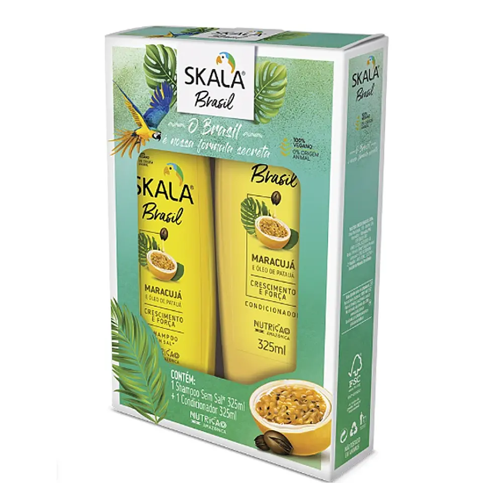 SKALA KIT SHAMPOO/ACOND MARACUYA 650 ML  1