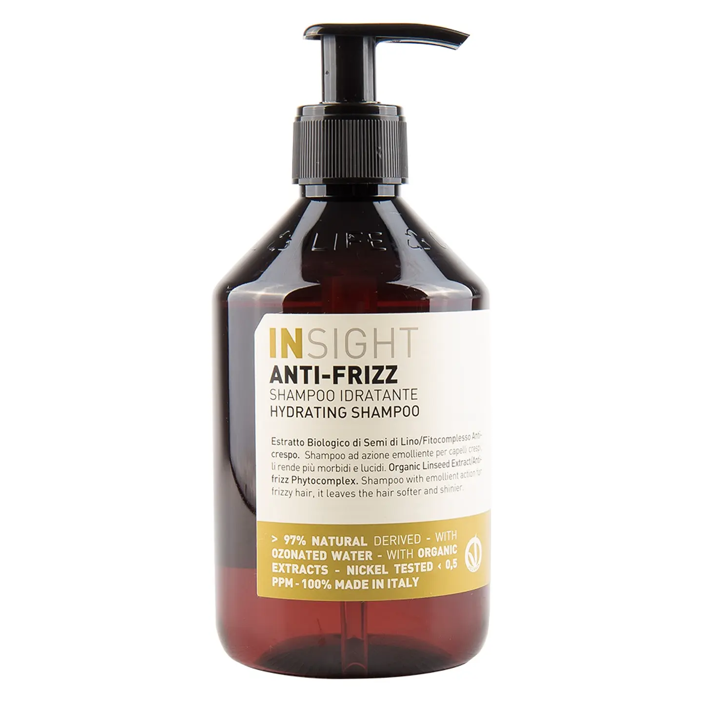 INSIGHT SHAMPOO ANTI-FRIZZ HIDRATANTE 400ML  1